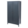 Como Blue 2 Door Wardrobe Blue  (DHD) Image 1
