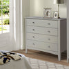 Como Grey 4 Drawer Chest Grey  (DHD) Image 5