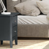 Como Blue 2 Drawer Bedside Cabinet  Blue  (DHD) Image 5
