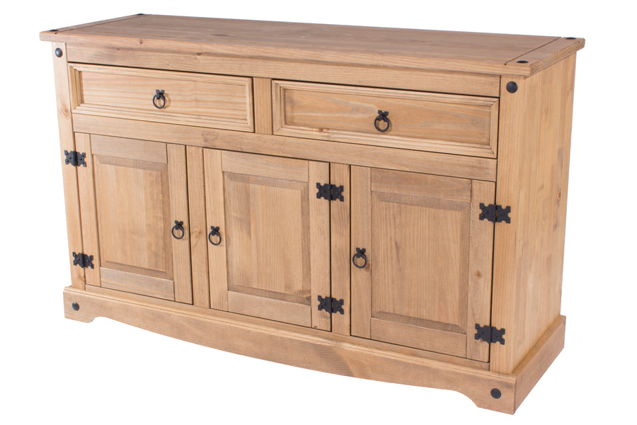 Corona Medium Sideboard Antique Waxed Pine  (DHD) Image 1