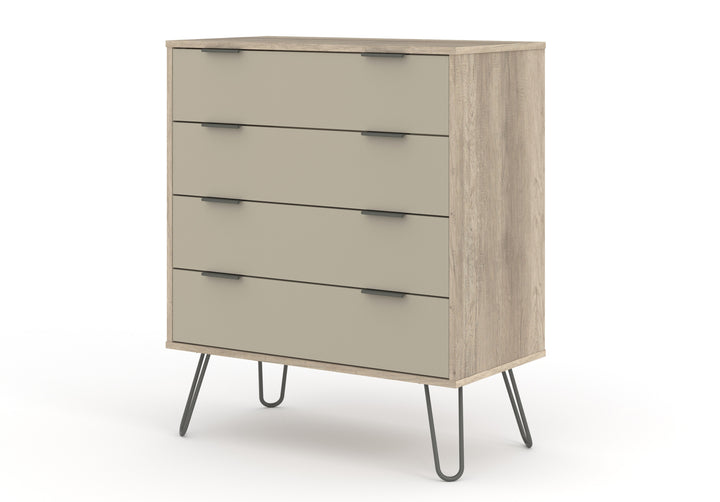 Augusta Driftwood 4 Drawer Chest Of Drawers Driftwood  Calico (DHD) Image 1