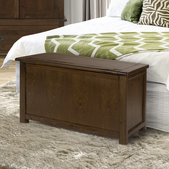 Boston Ottoman  Dark Brown  (DHD) Image 5