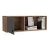 Vegas Wall Storage Unit Bleached Oak Grey (DHD) Image 3