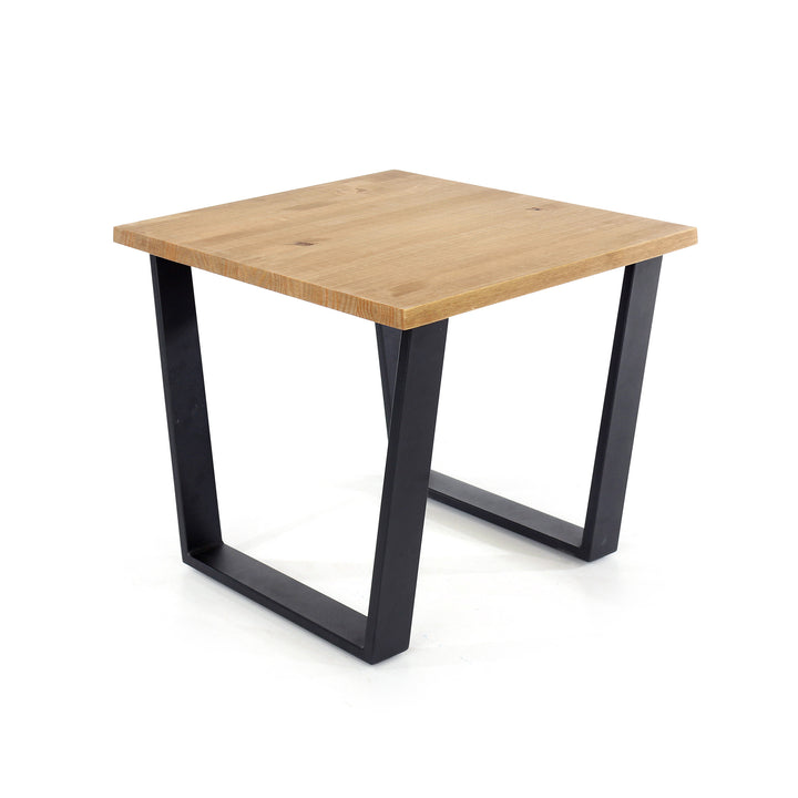 Texas Standard Lamp Table  Antique Waxed Pine Black (DHD) Image 3