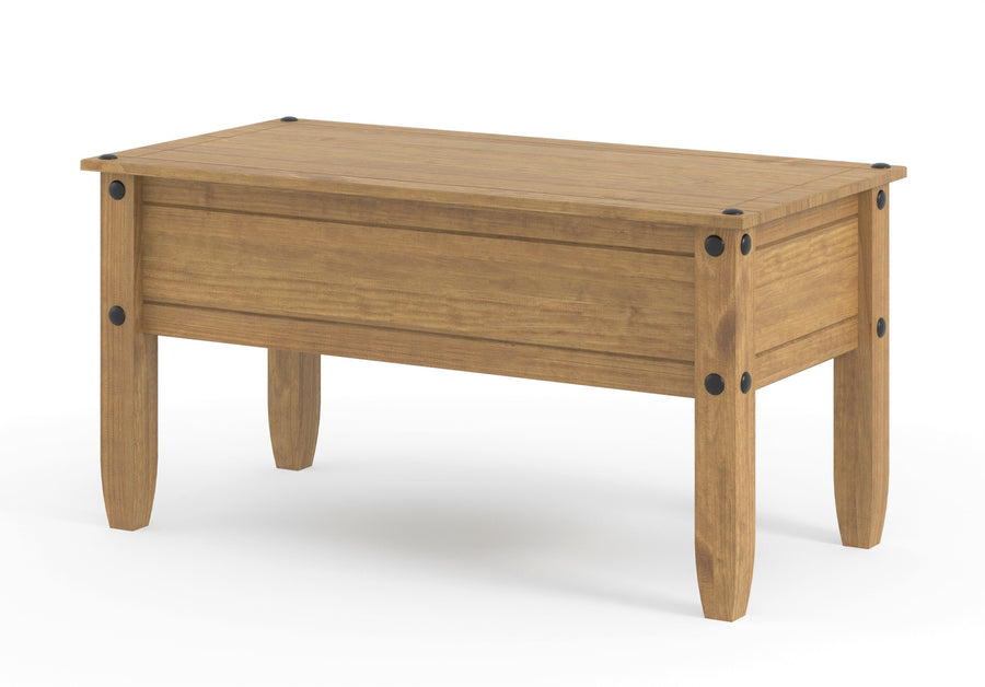 Corona Coffee Table  Antique Waxed Pine  (DHD) Image 1