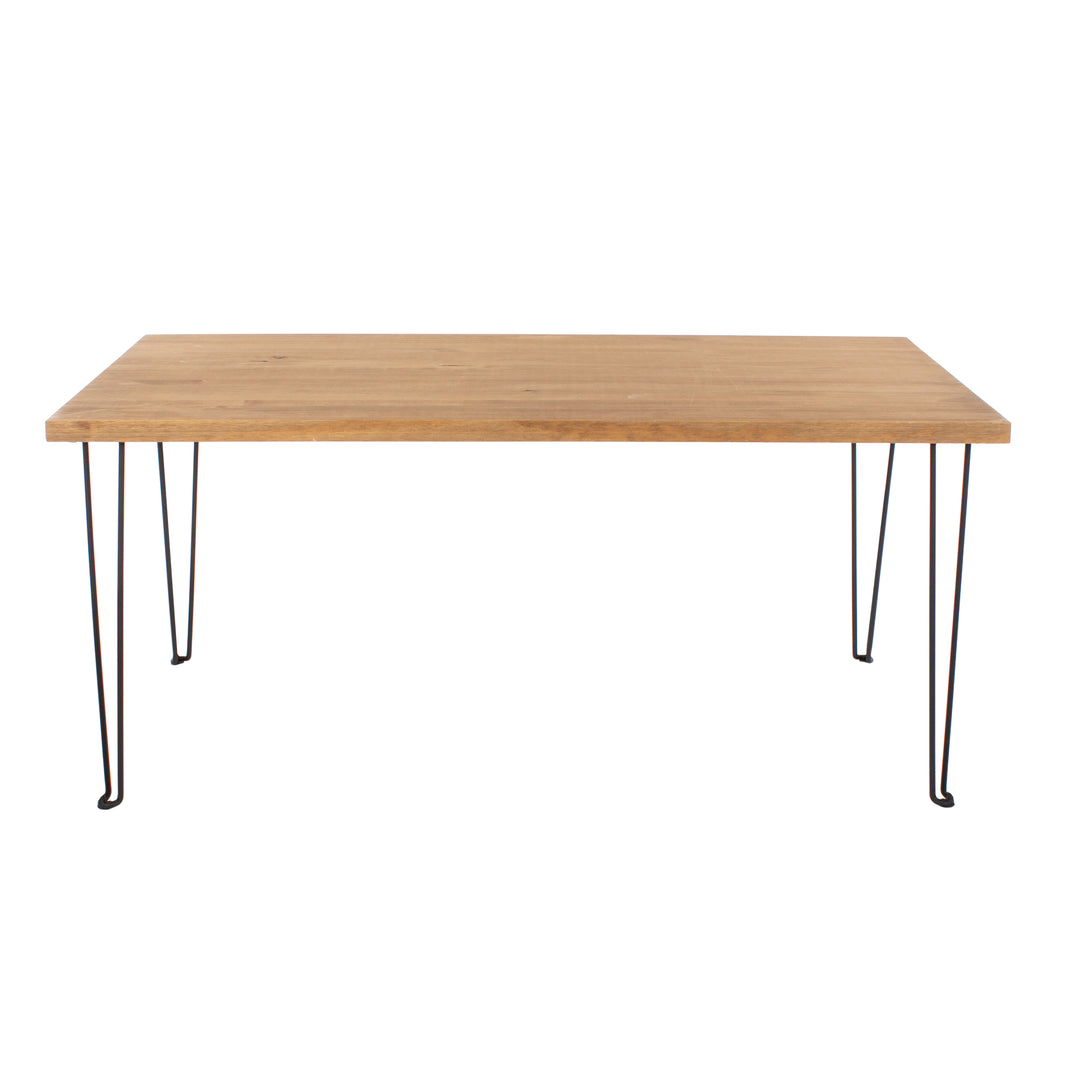 Augusta Pine Standard Coffee Table Antique Waxed Pine Black (DHD) Image 2