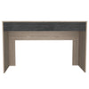 Harvard 2 Drawer Desk Washed Oak Carbon Grey Oak (DHD) Image 2
