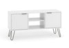 Augusta White 2 Door Flat Screen Tv Unit White    (DHD) Image 3