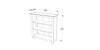 Boston Low Bookcase Dark Brown  (DHD) Image 4