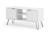 Augusta White 2 Door Flat Screen Tv Unit White    (DHD) Image 1