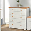 Colorado 5 Drawer Chest Soft White Oak (DHD) Image 5