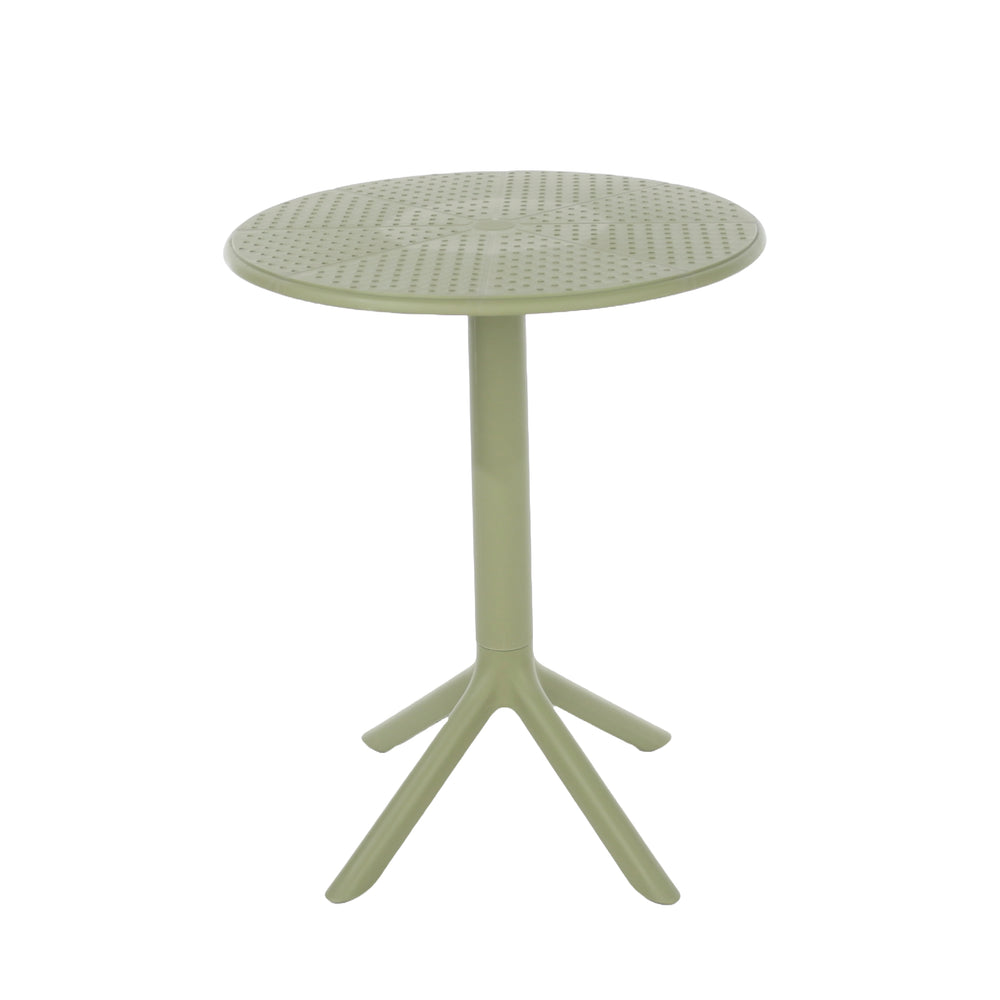 Rimini 3 Piece Cala Bistro Table & 2 Chair Set Outdoor Grade, Moss Green Moss Green  (DHD) Image 2