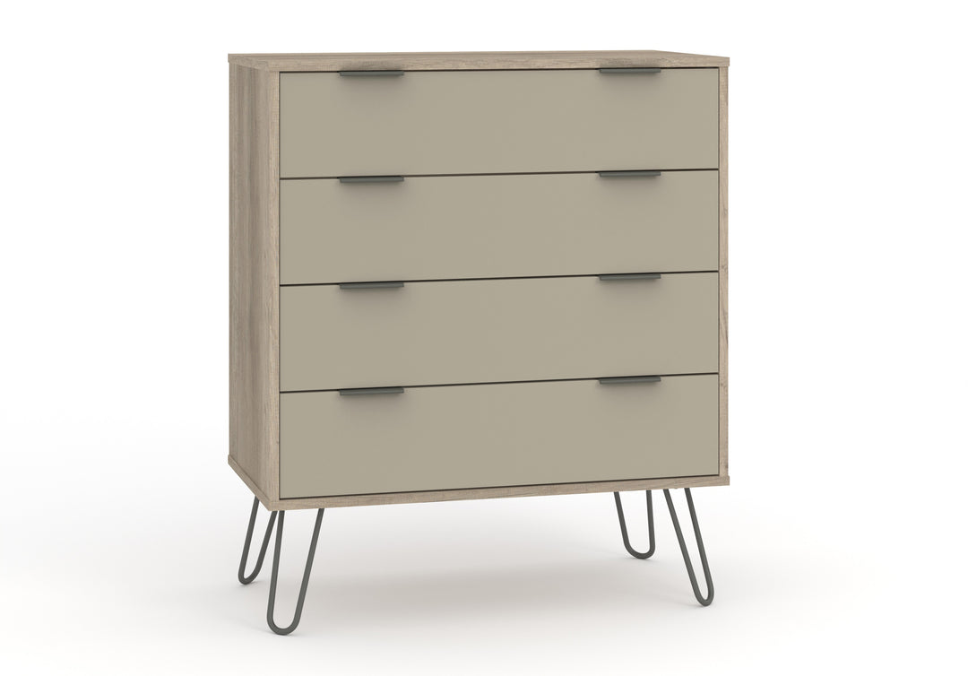 Augusta Driftwood 4 Drawer Chest Of Drawers Driftwood  Calico (DHD) Image 3