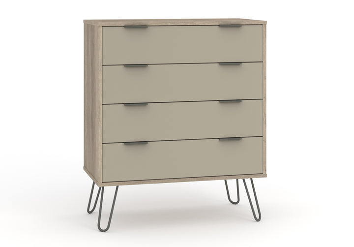 Augusta Driftwood 4 Drawer Chest Of Drawers Driftwood  Calico (DHD) Image 3