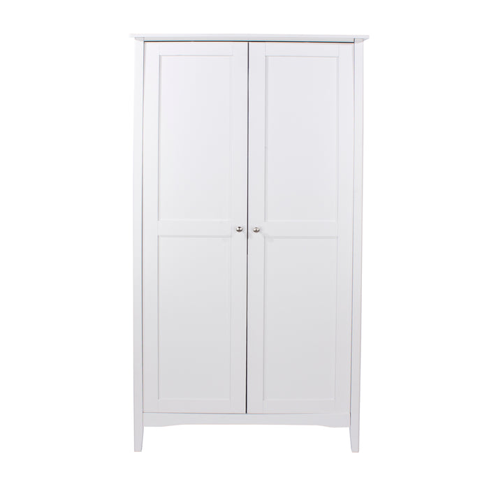 Como White 2 Door Wardrobe White  (DHD) Image 2