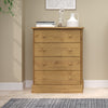 Cotswold 4 Drawer Chest Antique Waxed Pine  (DHD) Image 5