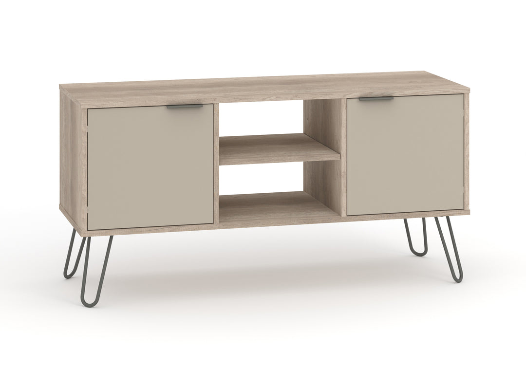 Augusta Driftwood 2 Door Flat Screen Tv Unit Driftwood  Calico (DHD) Image 3