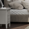 Como Grey 2 Drawer Bedside Cabinet  Grey  (DHD) Image 5