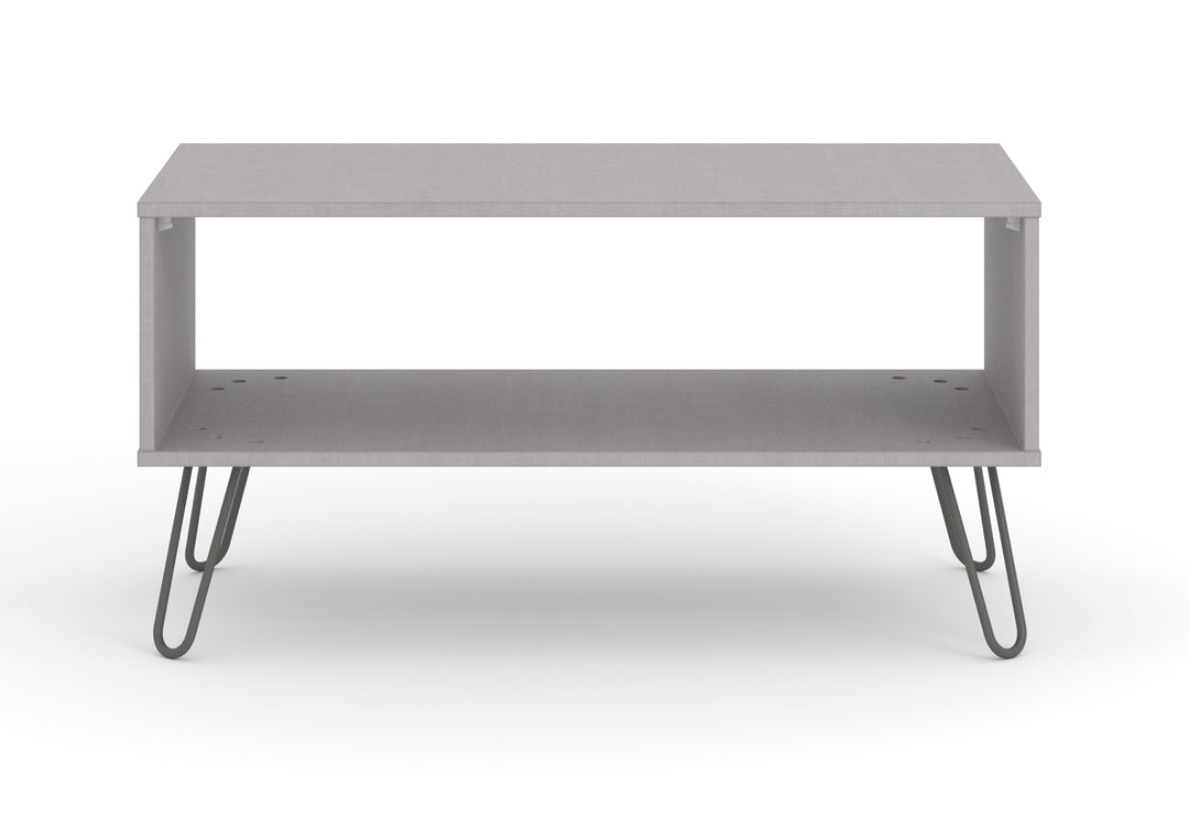 Augusta Grey Open Coffee Table Grey   (DHD) Image 2