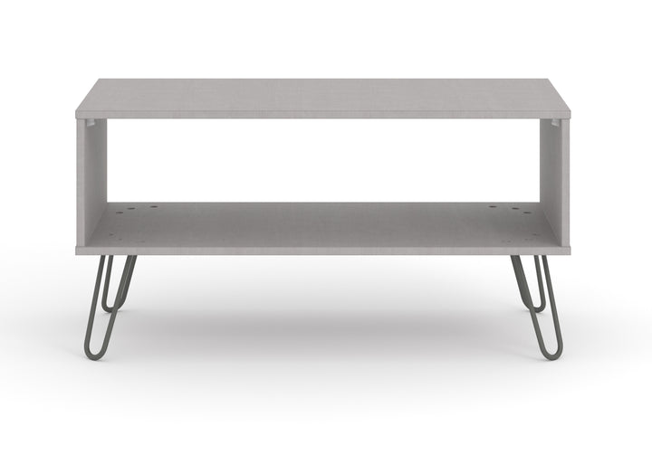 Augusta Grey Open Coffee Table Grey   (DHD) Image 2