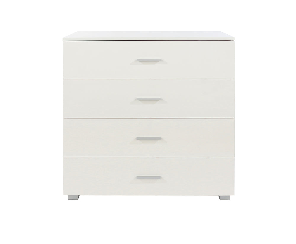 Lido 4 Drawer Chest Of Drawers   White  (DHD) Image 2