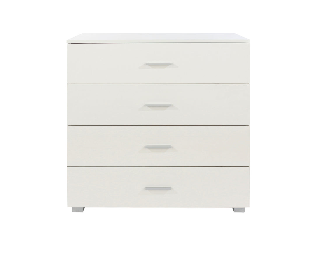 Lido 4 Drawer Chest Of Drawers   White  (DHD) Image 2