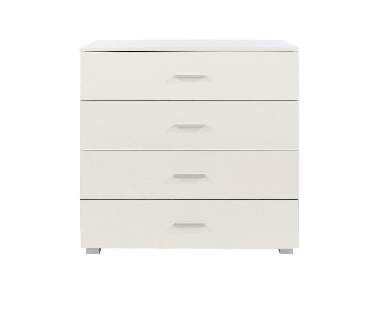 Lido 4 Drawer Chest Of Drawers   White  (DHD) Image 2