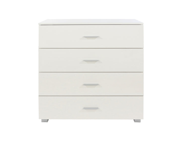 Lido 4 Drawer Chest Of Drawers   White  (DHD) Image 2