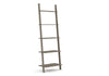 Corona Grey Ladder Design Shelf Unit Grey Wax  (DHD) Image 3