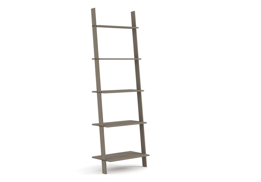 Corona Grey Ladder Design Shelf Unit Grey Wax  (DHD) Image 3
