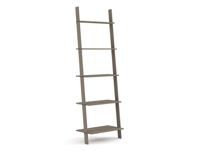 Corona Grey Ladder Design Shelf Unit Grey Wax  (DHD) Image 3