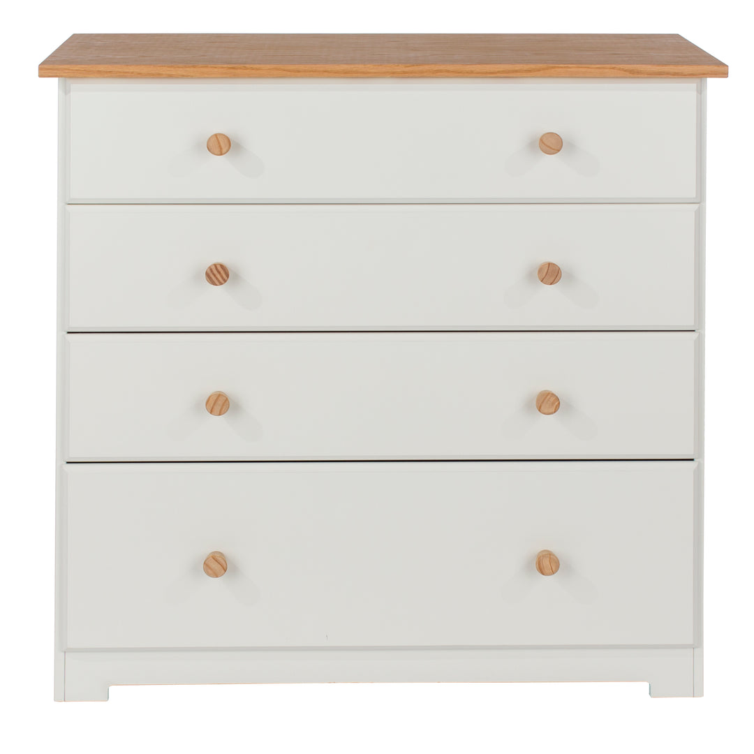 Colorado 4 Drawer Chest  Soft White Oak (DHD) Image 2