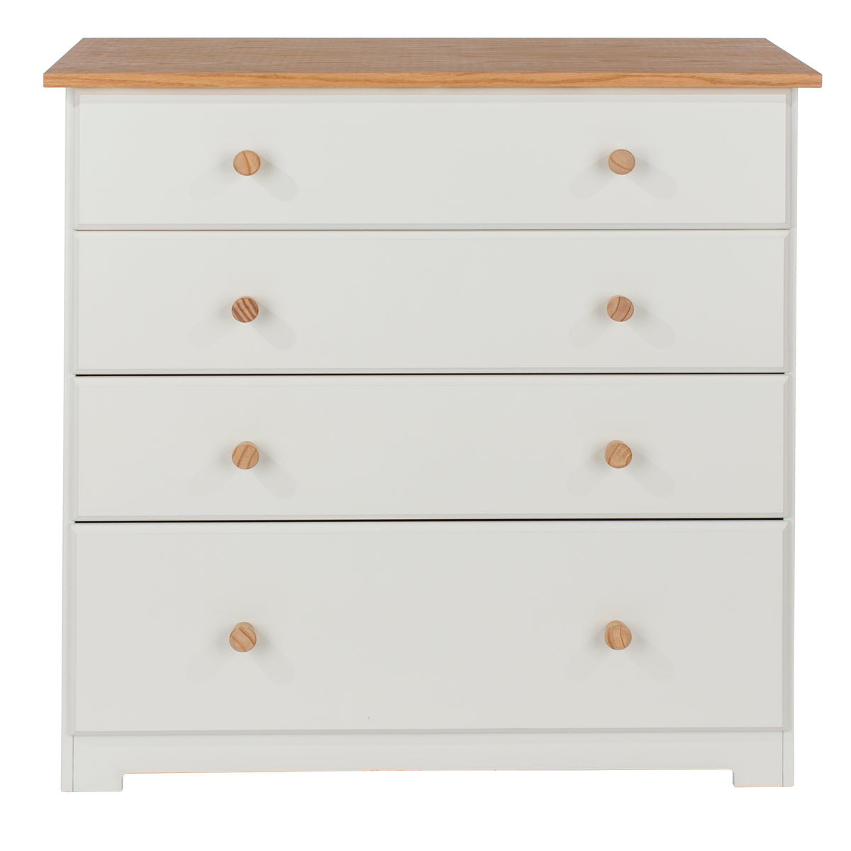 Colorado 4 Drawer Chest  Soft White Oak (DHD) Image 2