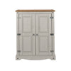 Corona Grey 2 Door Cupboard Unit  Grey Wax  (DHD) Image 2