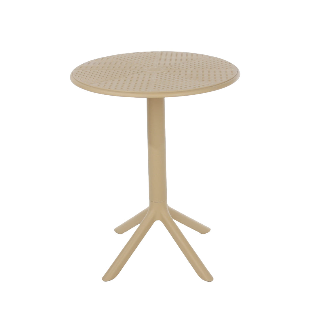Rimini 3 Piece Cala Bistro Table & 2 Chair Set Outdoor Grade, Sand Sand  (Self Assembly) (DHD)