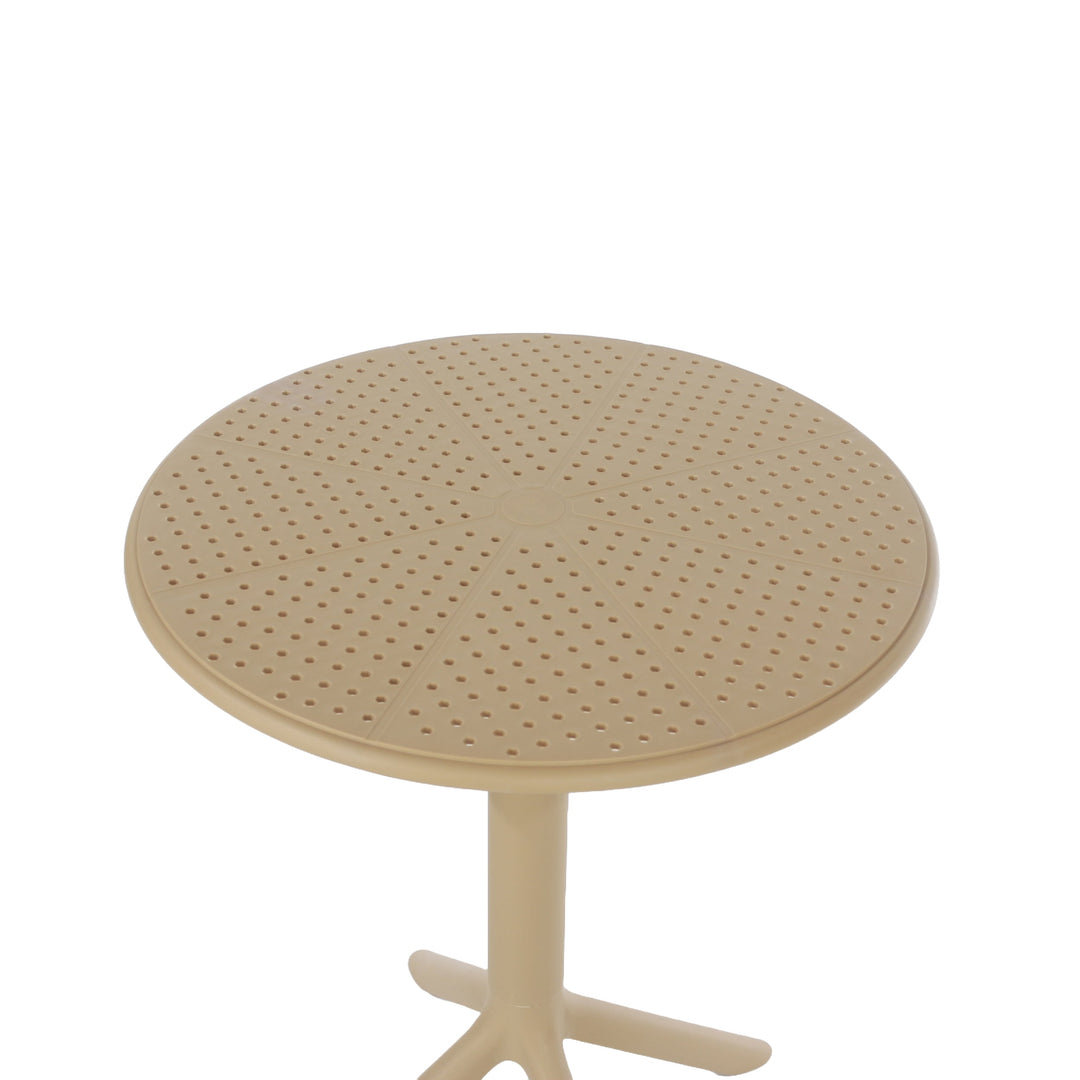 Rimini 3 Piece Cala Bistro Table & 2 Chair Set Outdoor Grade, Sand Sand  (Self Assembly) (DHD)