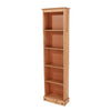 Corona Tall Narrow Bookcase Antique Waxed Pine  (DHD) Image 1