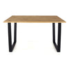 Texas Rectangular Dining Table  Antique Waxed Pine Black (DHD) Image 2