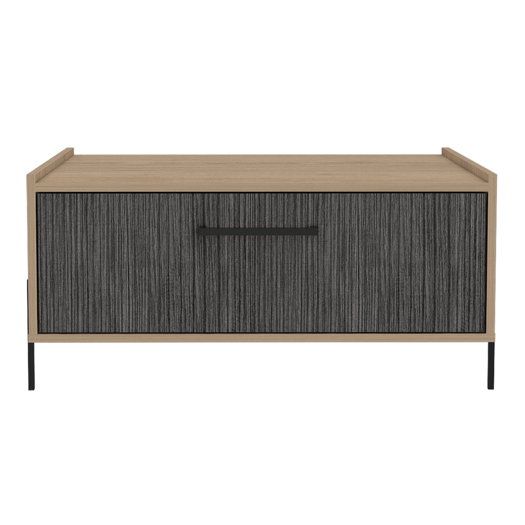 Harvard Storage Coffee Table Washed Oak Carbon Grey Oak (DHD) Image 2