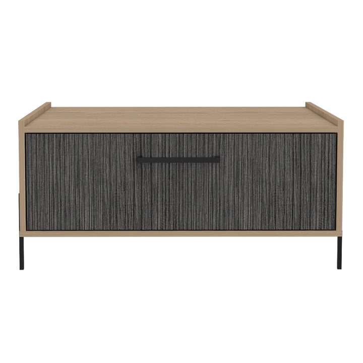 Harvard Storage Coffee Table Washed Oak Carbon Grey Oak (DHD) Image 2