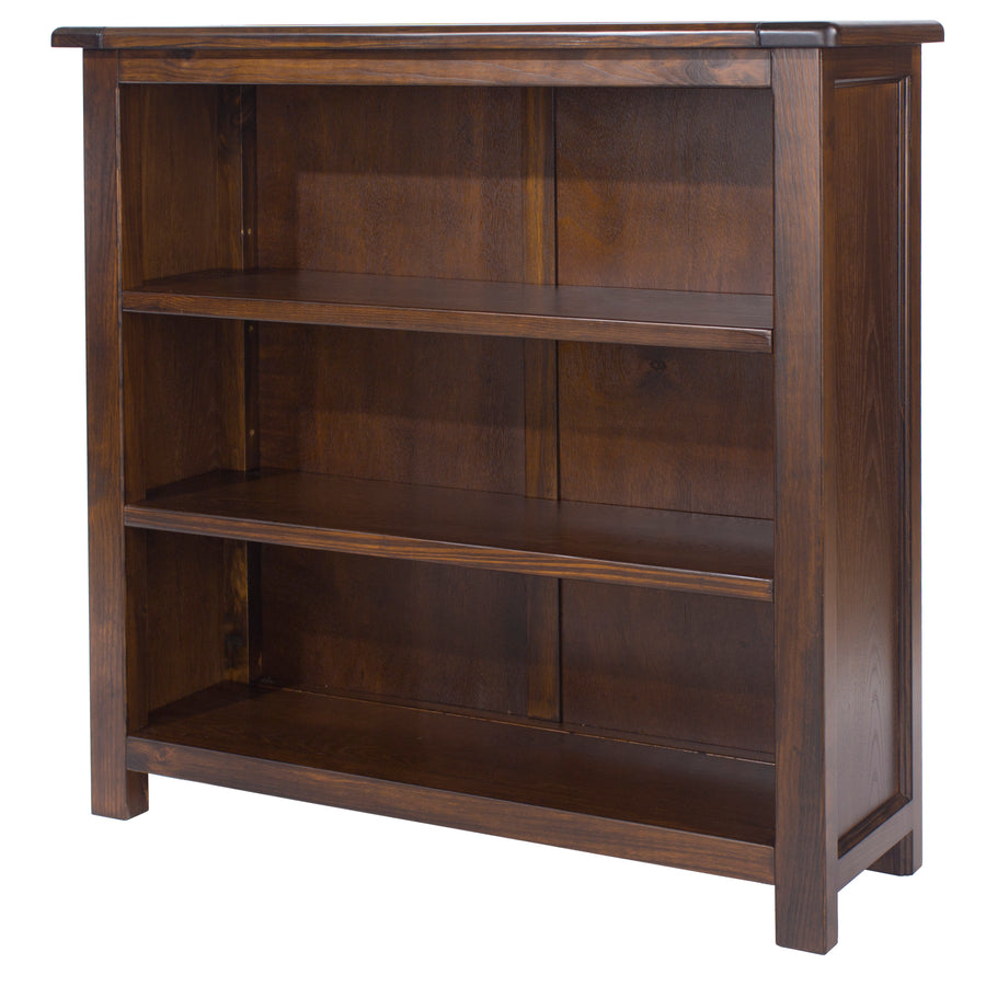 Boston Low Bookcase Dark Brown  (DHD) Image 1