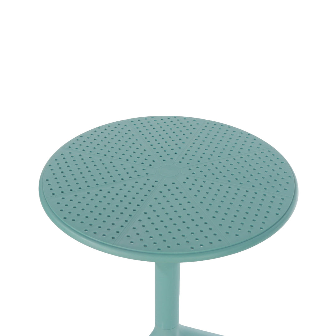 Rimini 3 Piece Cala Bistro Table & 2 Chair Set Outdoor Grade, Sky Blue Sky Blue  (Self Assembly) (DHD)