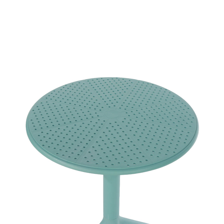 Rimini 3 Piece Cala Bistro Table & 2 Chair Set Outdoor Grade, Sky Blue Sky Blue  (Self Assembly) (DHD)