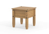 Corona Lamp Table Antique Waxed Pine  (DHD) Image 1