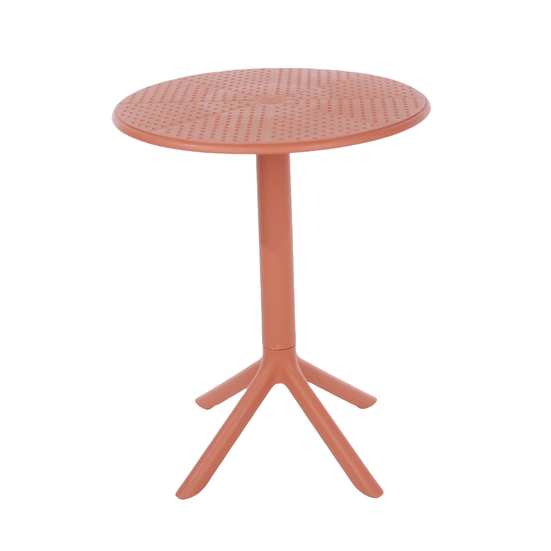 Rimini 3 Piece Cala Bistro Table & 2 Chair Set Outdoor Grade, Terracotta Terracotta  (Self Assembly) (DHD)
