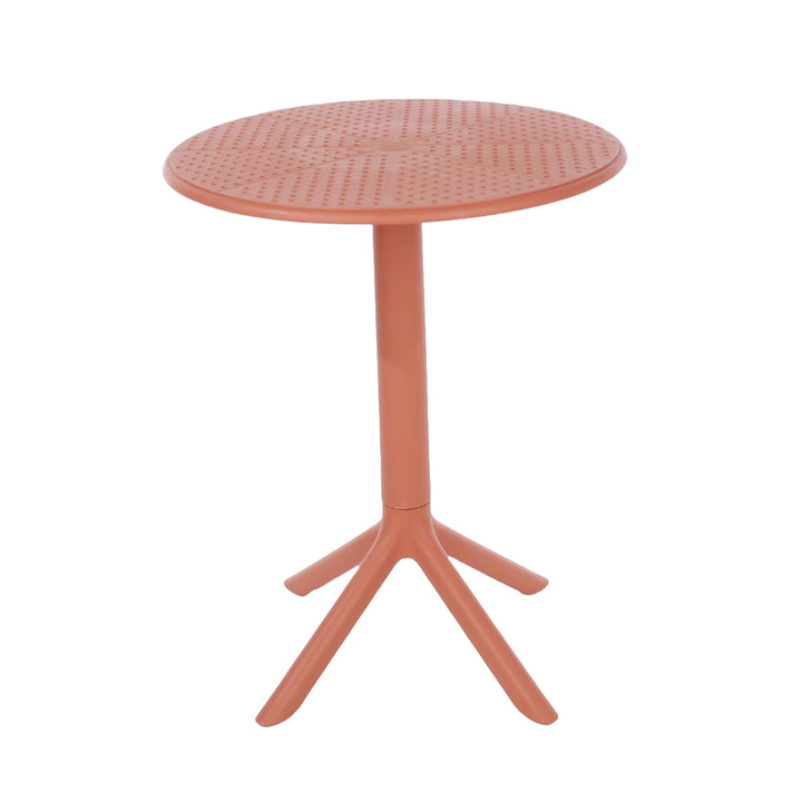 Rimini 3 Piece Cala Bistro Table & 2 Chair Set Outdoor Grade, Terracotta Terracotta  (Self Assembly) (DHD)