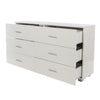 Lido 3+3 Chest Of Drawers White  (DHD) Image 3