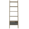 Manhattan Ladder Bookcase Bleached Pine Grey Stone (DHD) Image 2