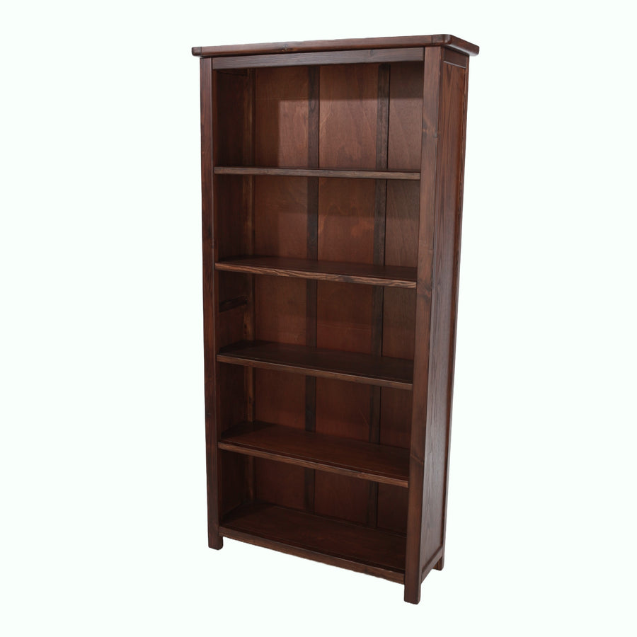 Boston Tall Bookcase  Dark Brown  (DHD) Image 1