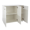 Lido 3 Door Sideboard White  (DHD) Image 3